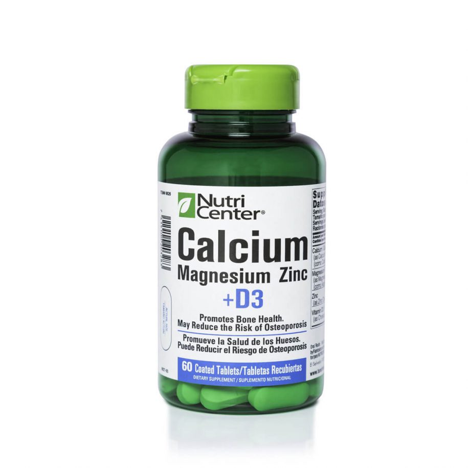 Calcium Magnesium Zinc + D3 – Nutricenter