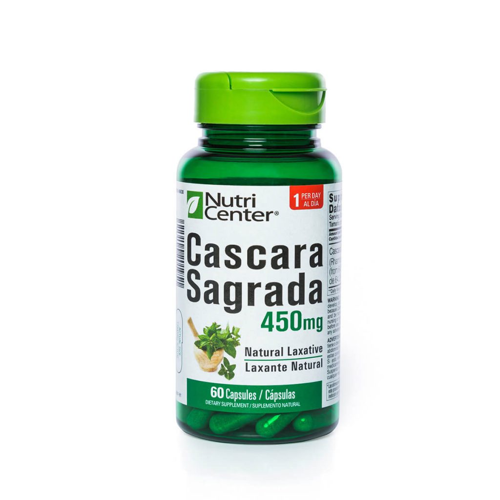 Cascara Sagrada 450mg – Nutricenter