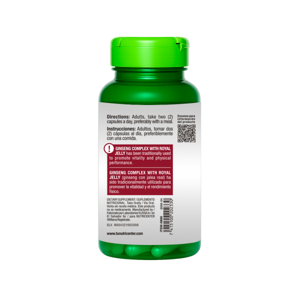 Ginseng Complex with Royal Jelly - Imagen 3