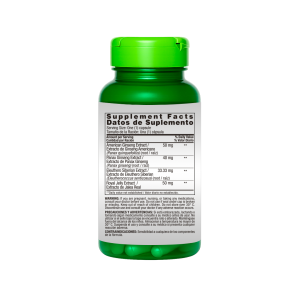 Ginseng Complex with Royal Jelly - Imagen 2