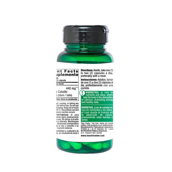 Horsetail Extract 440mg - Imagen 3