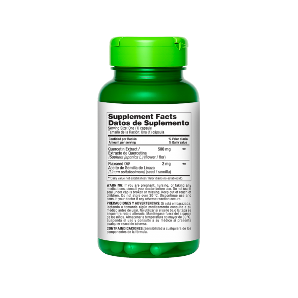 Quercetin 500mg - Imagen 3