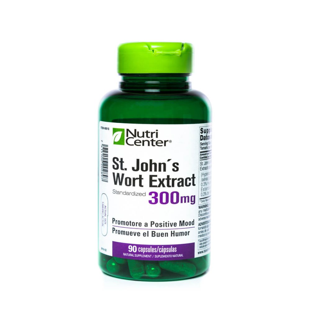 St John’s Wort Extract Standardized 300mg Nutricenter