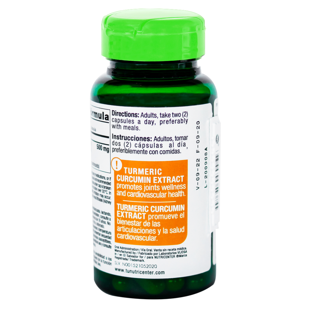 Turmeric Curcumin Extract Nutricenter
